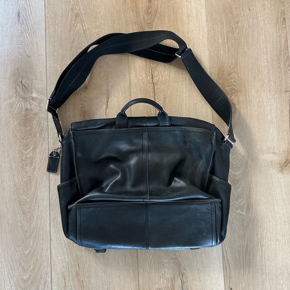 Vintage Coach Leather Briefcase. 70104. - Picture 2 of 7